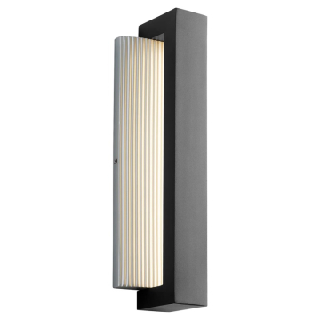 Oxygen Lighting Verve 18" LED Outdoor Wall Sconce - 3000K - 120V - Black