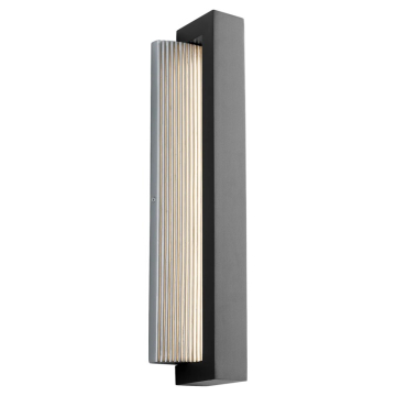 Oxygen Lighting Verve 22" LED Outdoor Wall Sconce - 3000K - 120V - Black