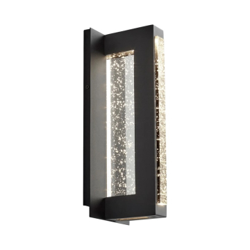 Oxygen Lighting Taurus 12" LED Outdoor Wall Sconce - 3000K - 120V - Black