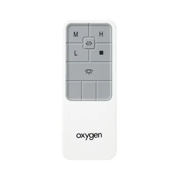 Oxygen Lighting Handheld Remote for Adora Ceiling Fans