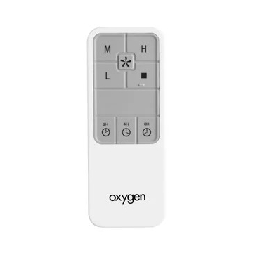 Oxygen Lighting Handheld Remote for Solis Ceiling Fans