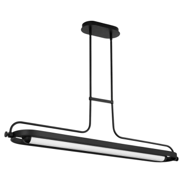 Oxygen Lighting Braem 48" LED Linear Pendant - CCT Selectable - 120-277V - Black