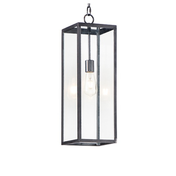 Maxim Lighting Catalina 1-Light Outdoor Hanging Lantern - 120V - Dark Bronze