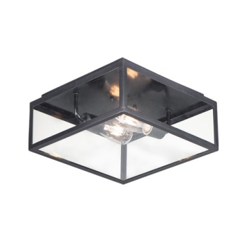 Maxim Lighting Catalina 2-Light Outdoor Ceiling Mount - 120V - Dark Bronze