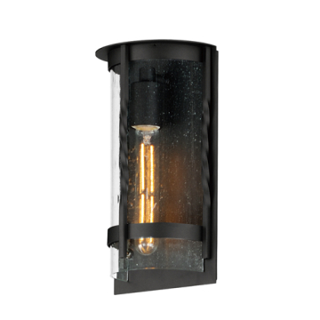 Maxim Lighting Foundry 1-Light Small Outdoor Wall Sconce - 120V - Black