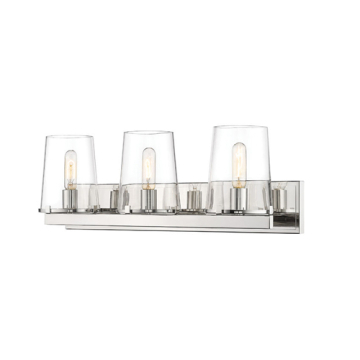 Z-Lite Callista 3-Light Vanity - 120V - Polished Nickel