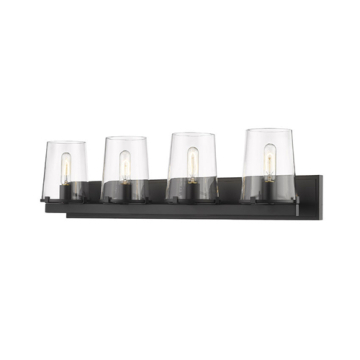 Z-Lite Callista 4-Light Vanity - 120V - Matte Black