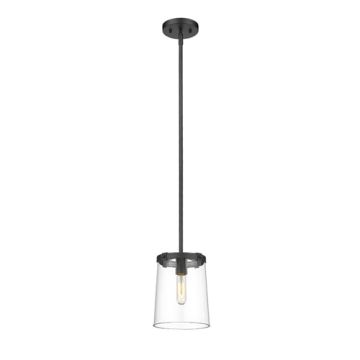 Z-Lite Callista 1-Light Pendant - 120V - Matte Black