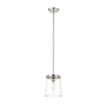Z-Lite Callista 1-Light Pendant - 120V - Polished Nickel