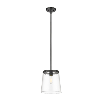 Z-Lite Callista 1-Light Pendant - 120V - Matte Black