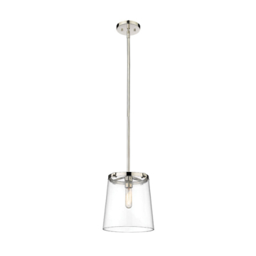 Z-Lite Callista 1-Light Pendant - 120V - Polished Nickel