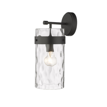 Z-Lite Fontaine 7" 1-Light Wall Sconce - 120V - Matte Black