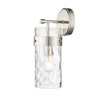 Z-Lite Fontaine 6" 1-Light Wall Sconce - 120V - Polished Nickel