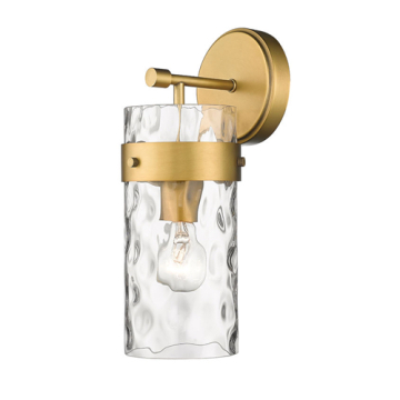 Z-Lite Fontaine 6" 1-Light Wall Sconce - 120V - Rubbed Brass