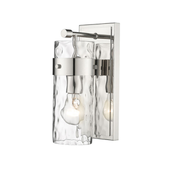 Z-Lite Fontaine 5" 1-Light Wall Sconce - 120V - Polished Nickel