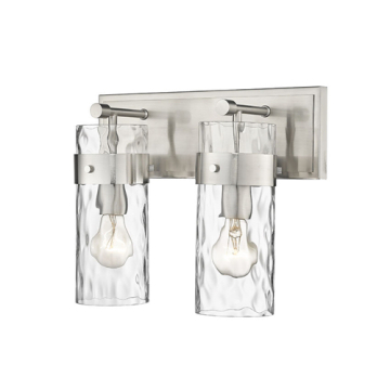 Z-Lite Fontaine 2-Light Vanity - 120V - Brushed Nickel