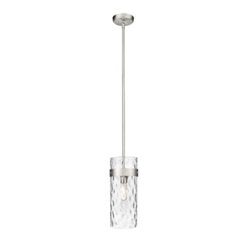 Z-Lite Fontaine 7" 1-Light Pendant - 120V - Brushed Nickel