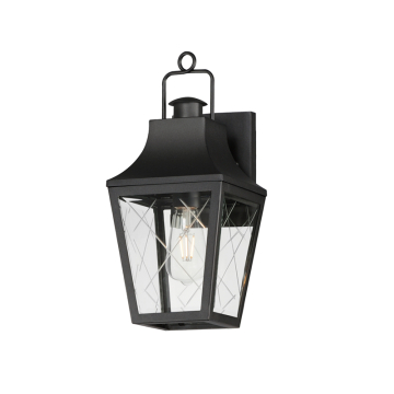 Maxim Lighting Storybook 1-Light Outdoor Small Wall Sconce - 120V - Black