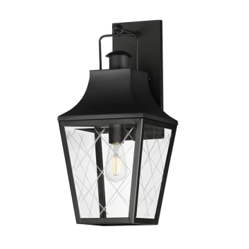 Maxim Lighting Storybook 1-Light Outdoor Large Wall Sconce - 120V - Black