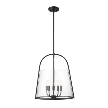 Z-Lite Archis 18" 5-Light Pendant - 120V - Matte Black