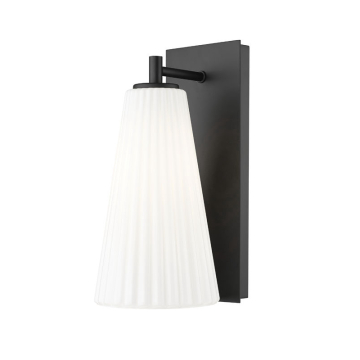 Z-Lite Farrell 6" 1-Light Wall Sconce - 120V - Matte Black