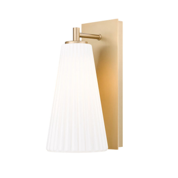 Z-Lite Farrell 6" 1-Light Wall Sconce - 120V - Modern Gold