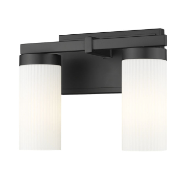 Z-Lite Danica 2-Light Vanity - 120V - Matte Black