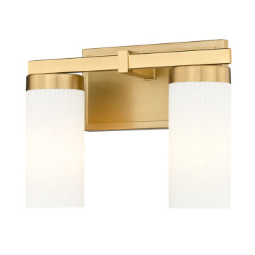 Z-Lite Danica 2-Light Vanity - 120V - Modern Gold