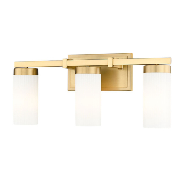 Z-Lite Danica 3-Light Vanity - 120V - Modern Gold