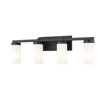 Z-Lite Danica 4-Light Vanity - 120V - Matte Black