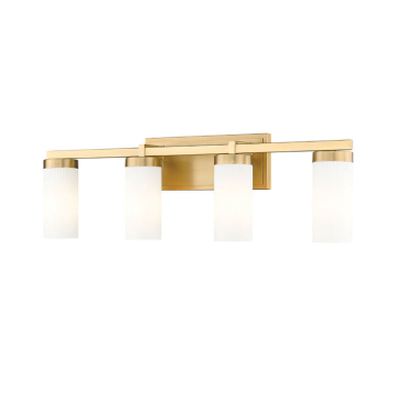 Z-Lite Danica 4-Light Vanity - 120V - Modern Gold
