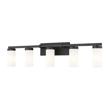 Z-Lite Danica 5-Light Vanity - 120V - Matte Black