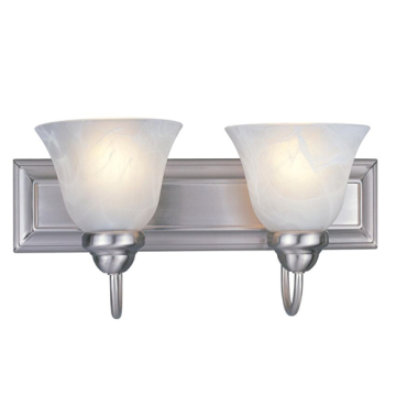 Z-Lite Lexington 2-Light Vanity - 120V - Brushed Nickel