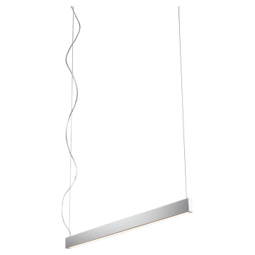 Oxygen Lighting Zepp 38" LED Linear Pendant - 3000K - 120-277V - Polished Nickel