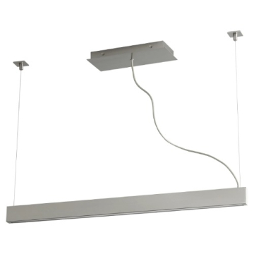 Oxygen Lighting Zepp 50" LED Linear Pendant - 3000K - 120-277V - Polished Nickel