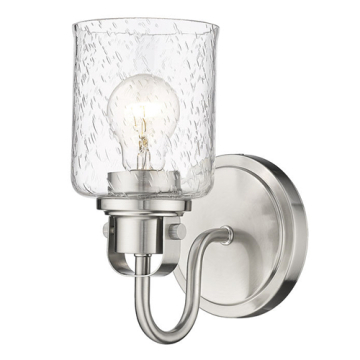 Z-Lite Kinsley 1-Light Wall Sconce - 120V - Brushed Nickel