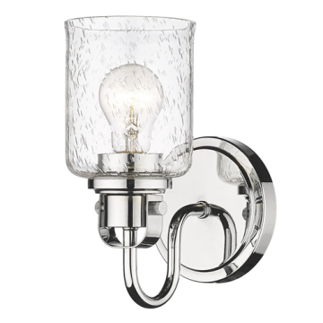 Z-Lite Kinsley 1-Light Wall Sconce - 120V - Chrome