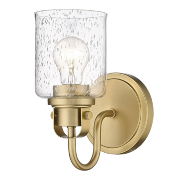 Z-Lite Kinsley 1-Light Wall Sconce - 120V - Heirloom Gold