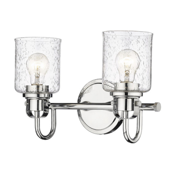 Z-Lite Kinsley 2-Light Vanity - 120V - Chrome