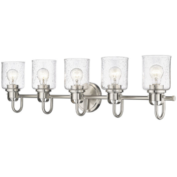 Z-Lite Kinsley 5-Light Vanity - 120V - Brushed Nickel