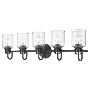 Z-Lite Kinsley 5-Light Vanity - 120V - Matte Black