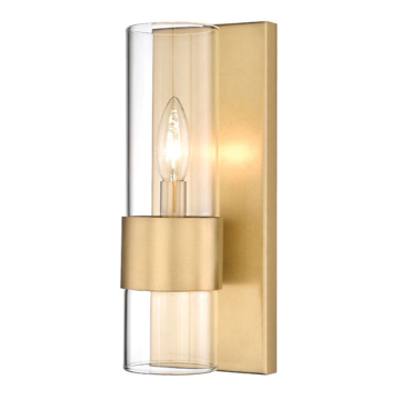 Z-Lite Lawson 1-Light Wall Sconce - 120V - Rubbed Brass