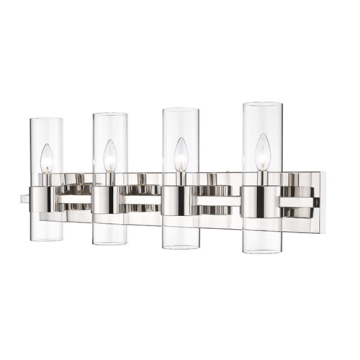 Z-Lite Lawson 4-Light Vanity - 120V - Polished Nickel