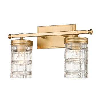Z-Lite Archer 2-Light Vanity - 120V - Heirloom Gold