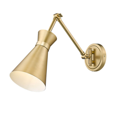Z-Lite Soriano 1-Light Wall Sconce - 120V - Modern Gold