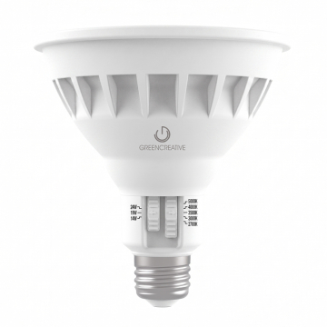 Green Creative LED High Output PAR38 - 3,000 Max Lumens - 14 | 19 | 24W - CCT Selectable - 25º / 40º Beam Angle - 120-277V