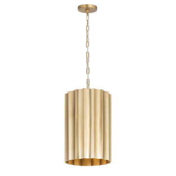 Maxim Lighting Allegra Small 1-Light Pendant - 120V - Weathered Brass