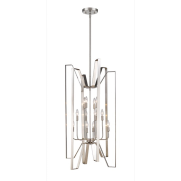 Z-Lite Marsala 22" 12-Light Pendant - 120V - Brushed Nickel