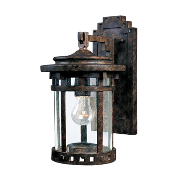 Maxim Lighting Santa Barbara VX 1-Light Outdoor Wall Lantern - 120V - Sienna