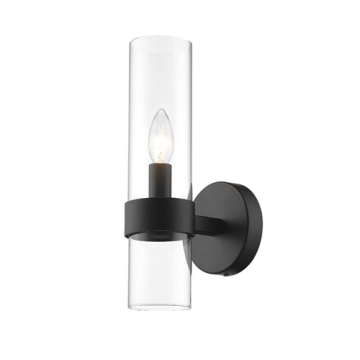 Z-Lite Datus 1-Light Wall Sconce - 120V - Matte Black